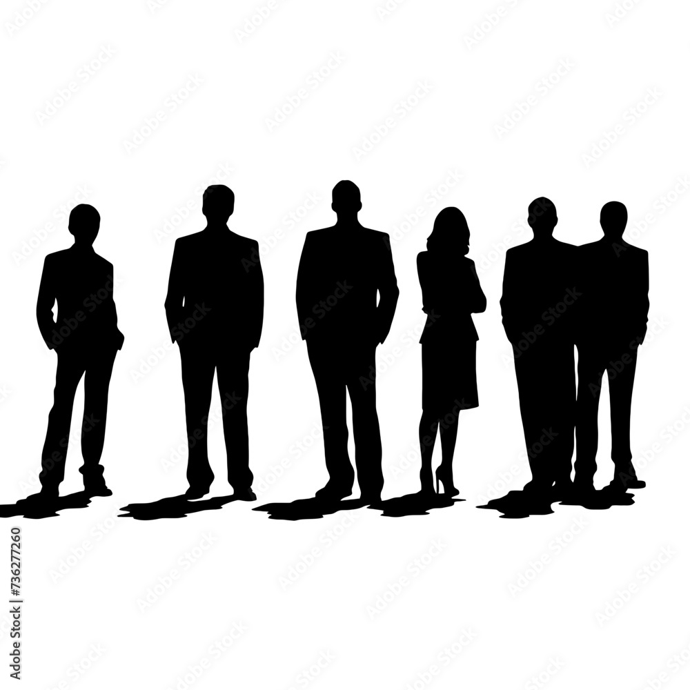 business people Silhouette