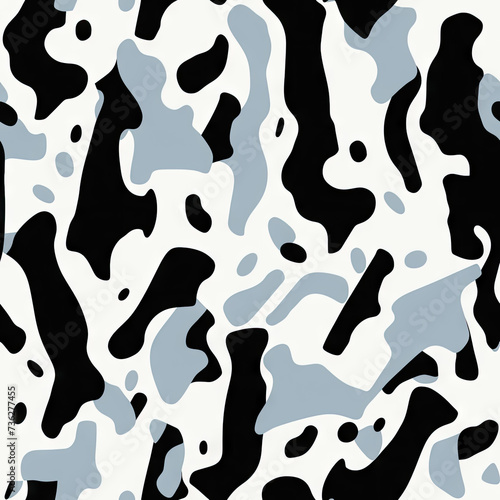 Holstein cow hyde pattern