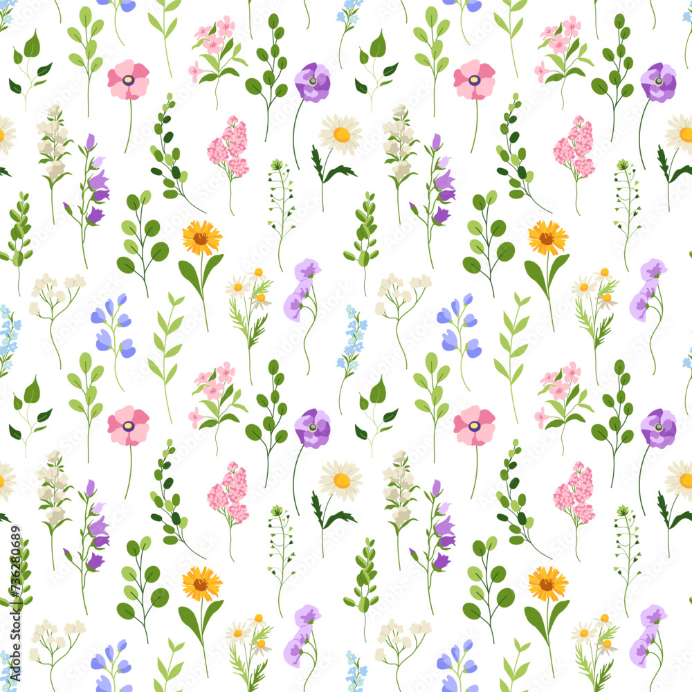 seamless pattern with flowers seamless pattern with flowers