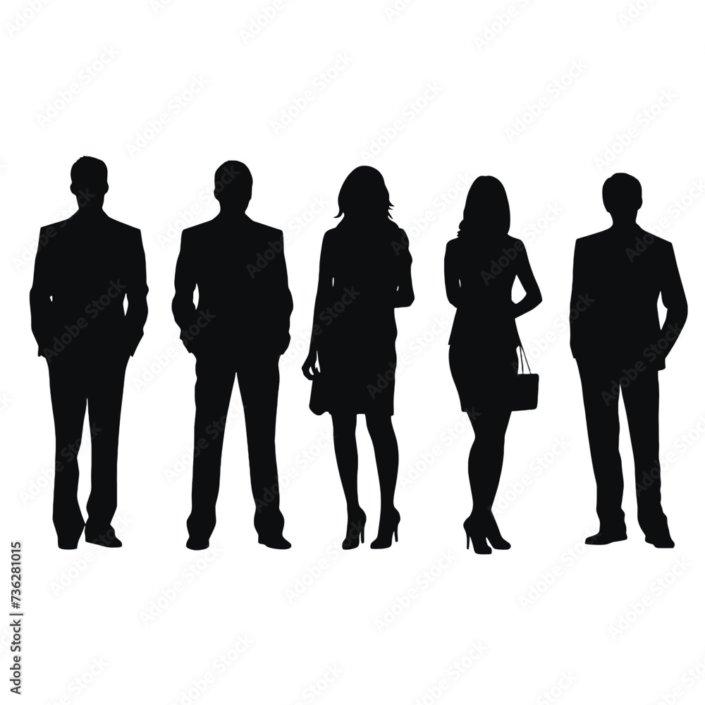 
business people Silhouette