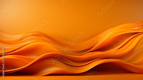 A vibrant tangerine orange solid color background