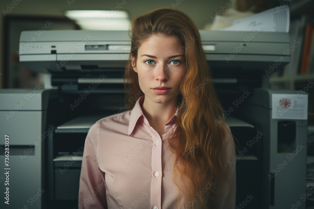 Professional workers at workspace office managers confident successful people Generative AI Professional workers at workspace office managers confident successful people Generative AI