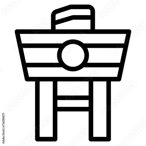 grill line icon