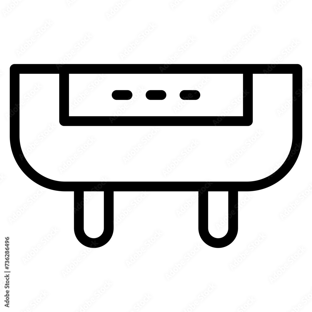 grill line icon grill line icon