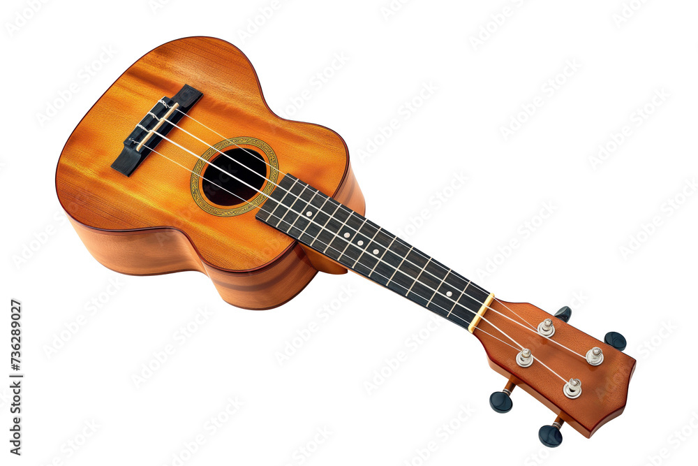 Obraz premium Ukulele isolated on white