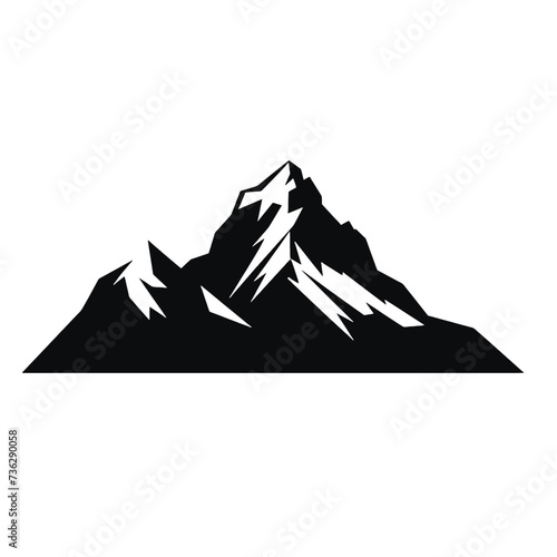 mountain landscape silhouette