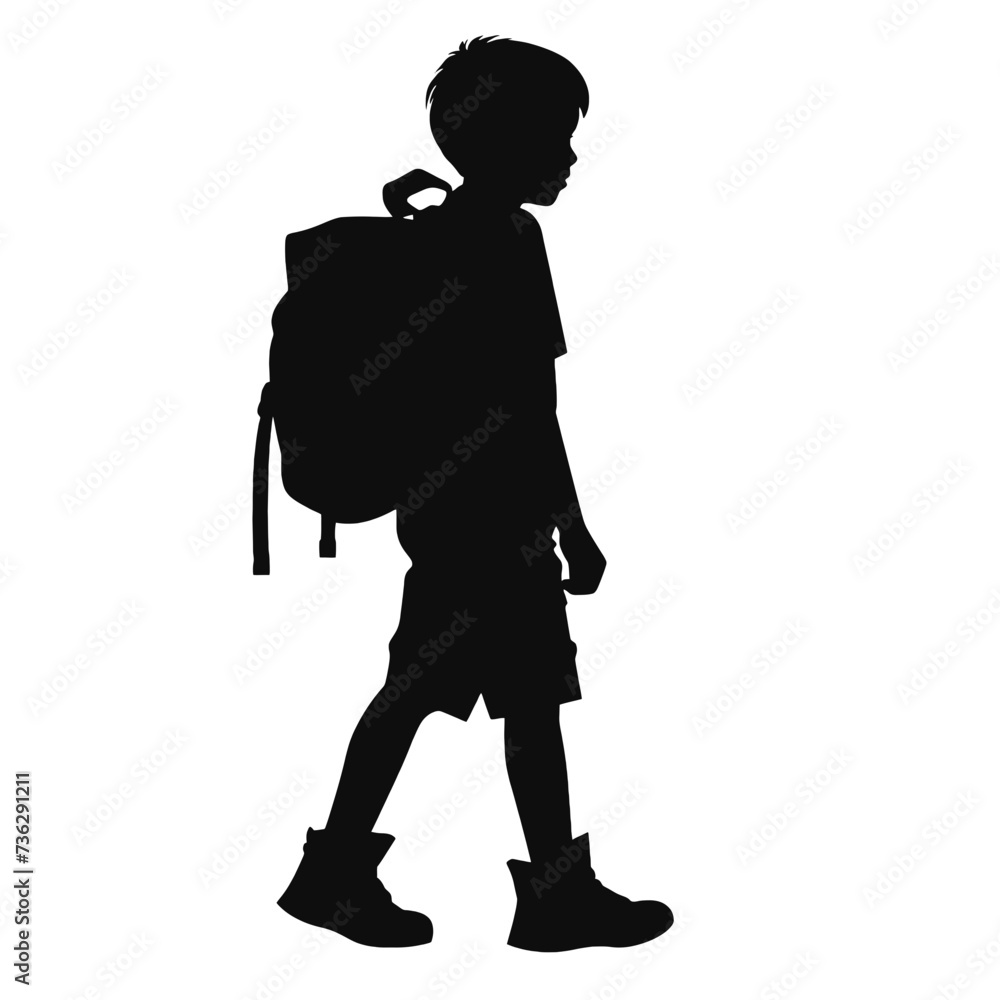 Back to school kid Back to school kid