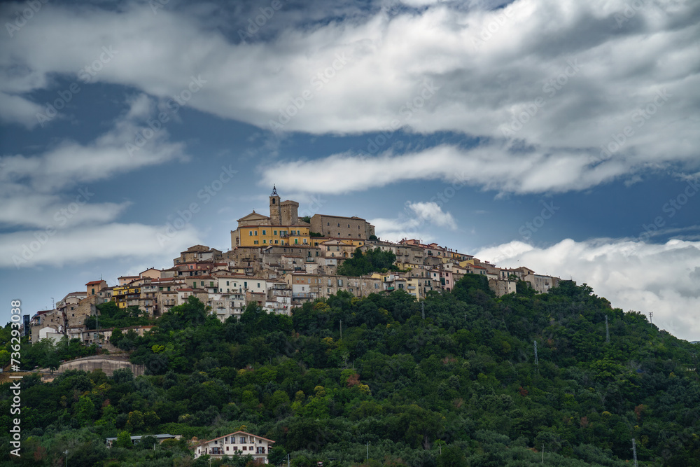 Casoli, old town in Abruzzo, Italy