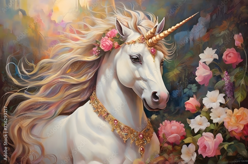 white horse of the sky Unicorn myth