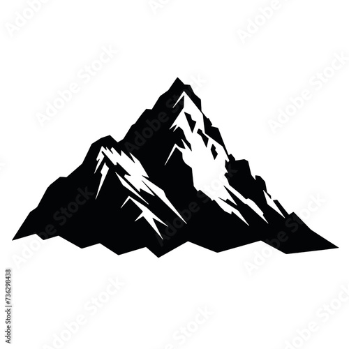 mountain landscape silhouette