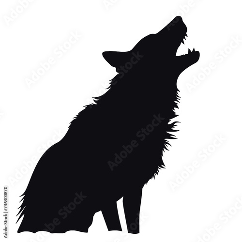 
wolf silhouette