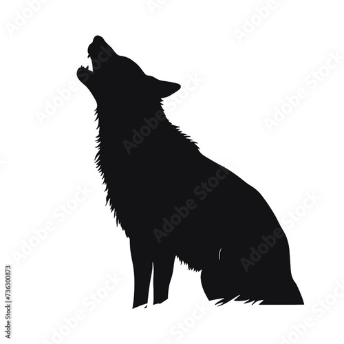 
wolf silhouette