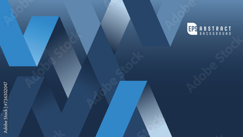 bg_abstract_geoVector graphic background minimalist geometric abstract pattern for business template _blue