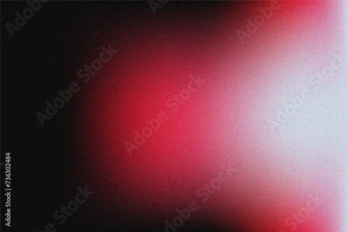 Vector abstract grainy texture gradient background in black and red color