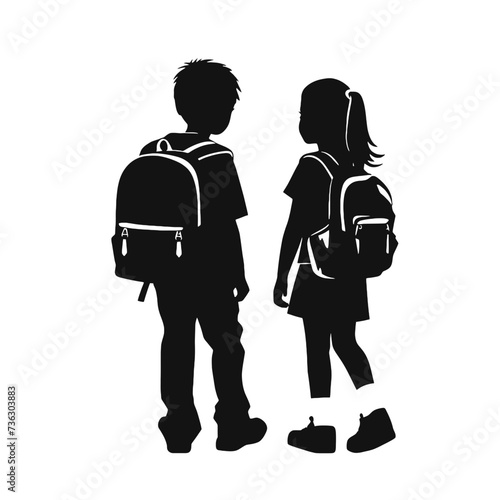 Back to school kid