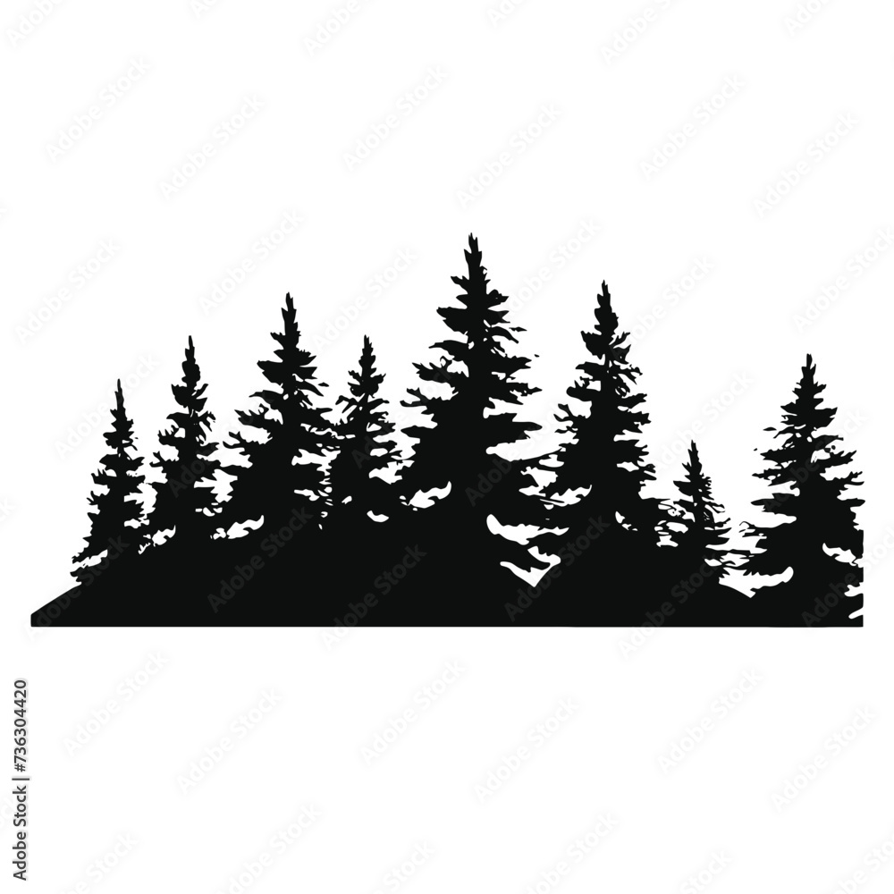 forest silhouette
forest silhouette