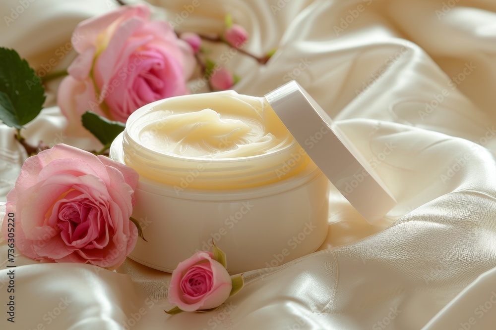 White petroleum jelly or soft paraffin for health cosmetic beauty purposes