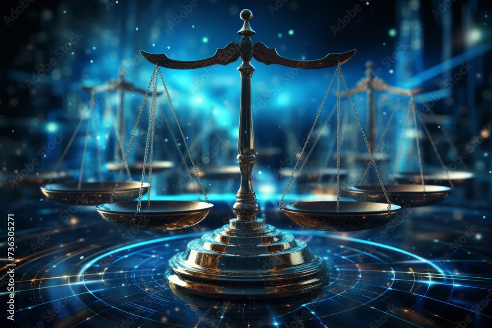 Unbiased artificial intelligence, Scales of Justice in Digital World ...
