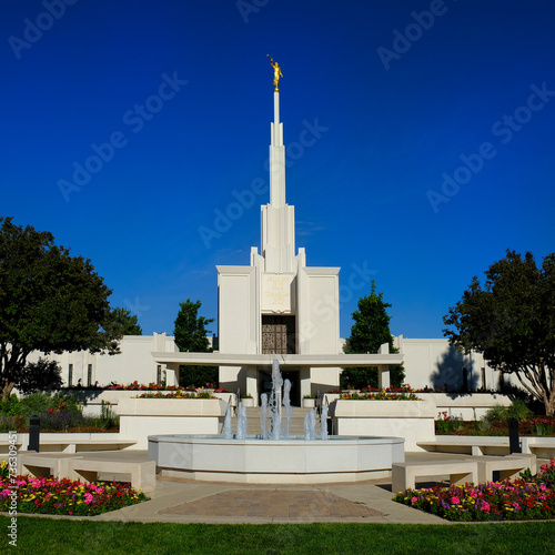 Denver LDS Temple Mormon Moroni Angel Church of Jesus Christ of Latterday Saints photo