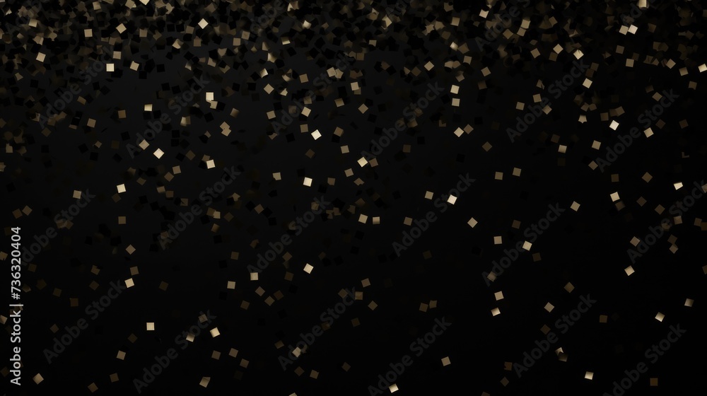 The background of the confetti scattering is in Black color. The background of the confetti scattering is in Black color.