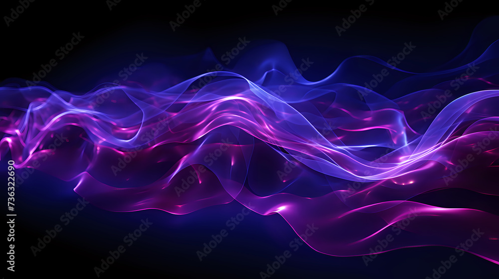 Ethereal Blue and Purple Smoke Waves.
Captivating blue and purple smoke waves on a dark background, perfect for mystical and modern designs.