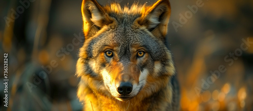 portrait of a wolf