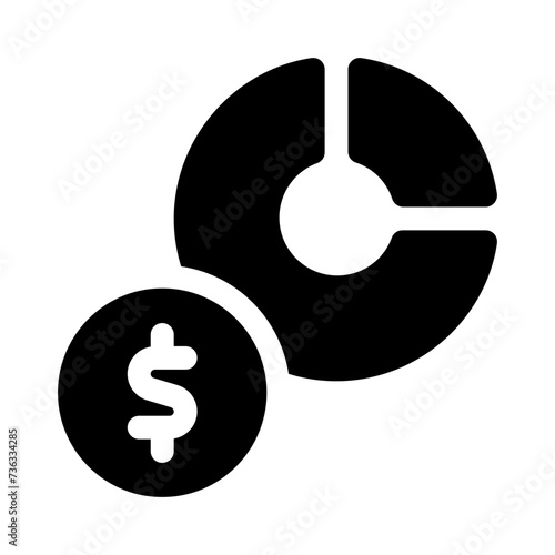 money glyph icon