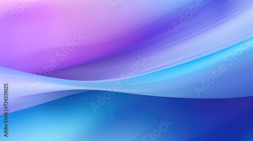Tranquil purple blue cyan gradient creates an abstract natural photographic blur backdrop