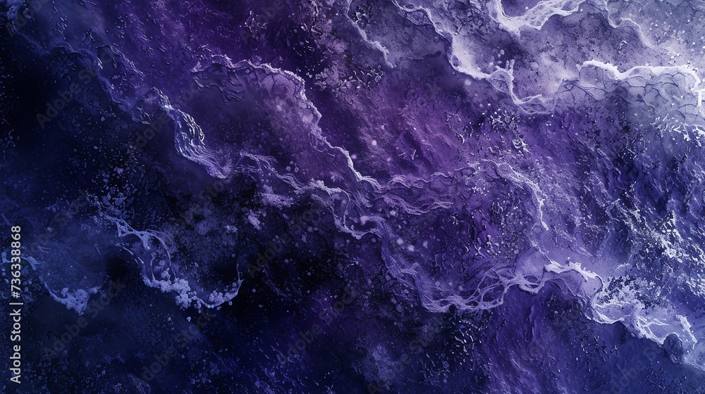Naklejka premium Dark Textured Flowing Slanted Abstract Violet Backdrop