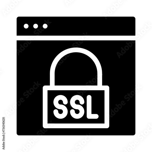 ssl glyph icon