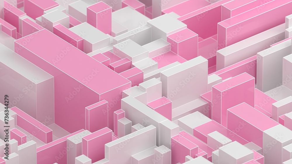 3D geometric shapes background 3D geometric shapes background