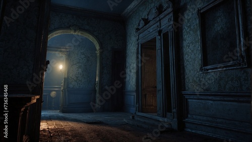 Step cautiously into the shadows of the forsaken mansion, where secrets lie in wait Generative AI © Lifeline