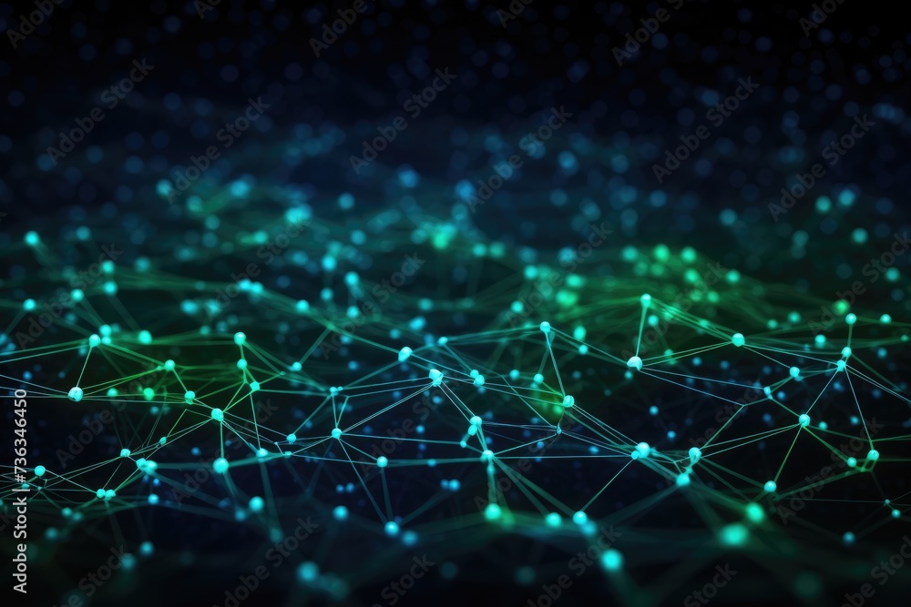 Connection structure. 3d rendering , Abstract polygonal space low poly dark background with connecting dots and lines. Connection structure. 3d rendering, Ai generated Connection structure. 3d rendering , Abstract polygonal space low poly dark background with connecting dots and lines. Connection structure. 3d rendering, Ai generated