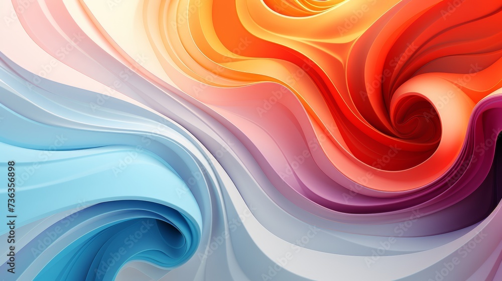 Abstract swirls of colors representing digital art Abstract swirls of colors representing digital art
