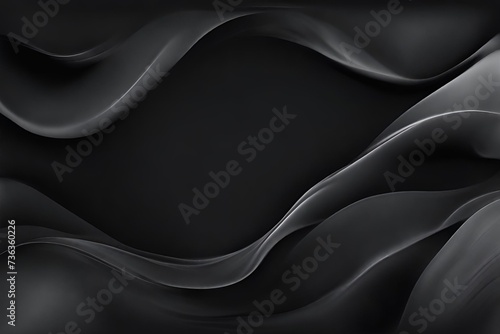 Abstract gradient smooth Blurred Watercolor Black background image