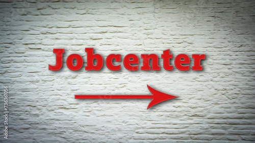 Signposts the direct way to Jobcenter