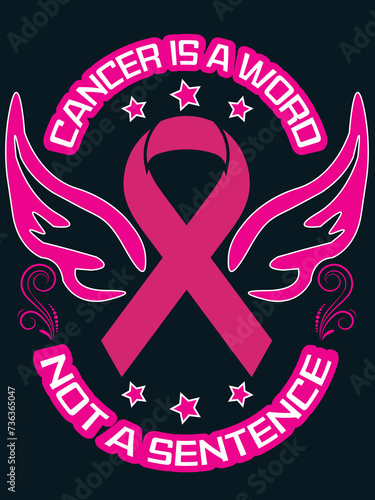 Breast Cancer T-Shirt Design (ID: 736365047)