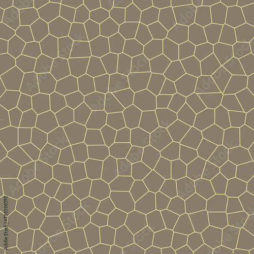 Seamless vector mosaic pattern Uneven cell background, Seamless Vector Mosaic Pattern Irregular Cells Background Voronoi Texture Stock Illustration, wallpaper