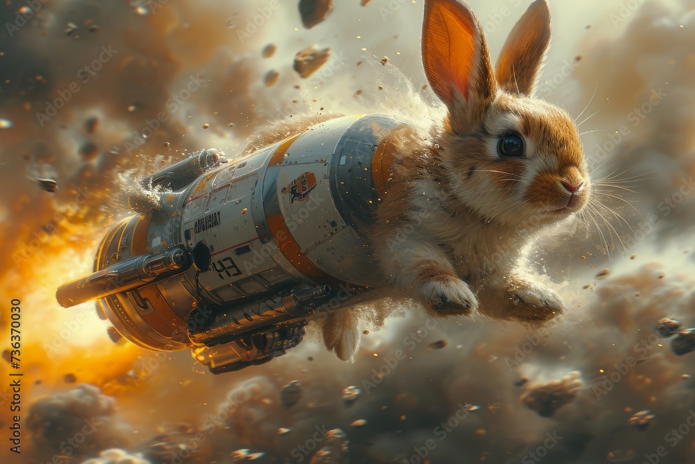 Thunderproof Bunny That Defied Gravity And Scared Entire Householders