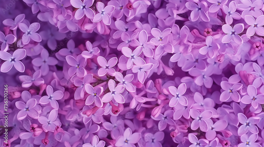background of violet flowers
