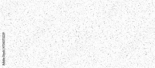 Abstract design with white paper background and terrazzo flooring texture .beautiful terrazzo matt tile stone for flooring grey marble texture background .black and white terrazzo stone texture.