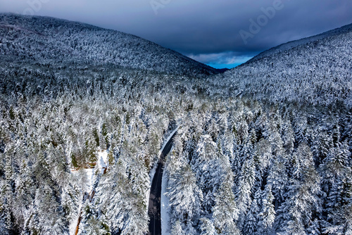 Vászonkép Kato Olympos (Olympus) mountain