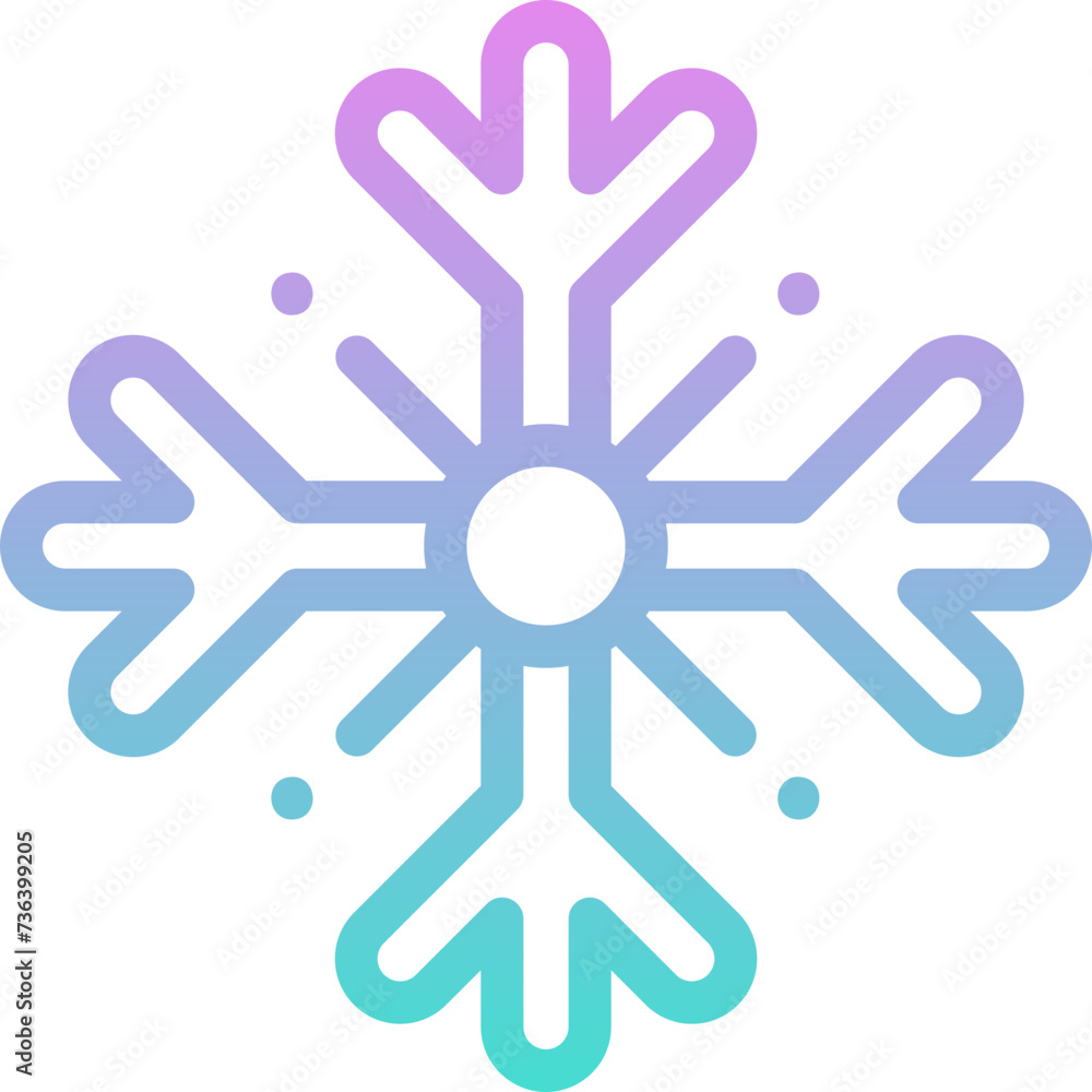 Snowflake icon Snowflake icon