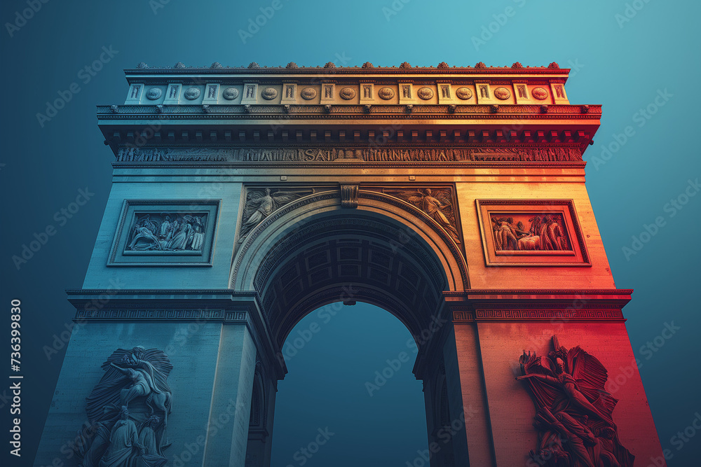 Obraz premium arc de triomphe