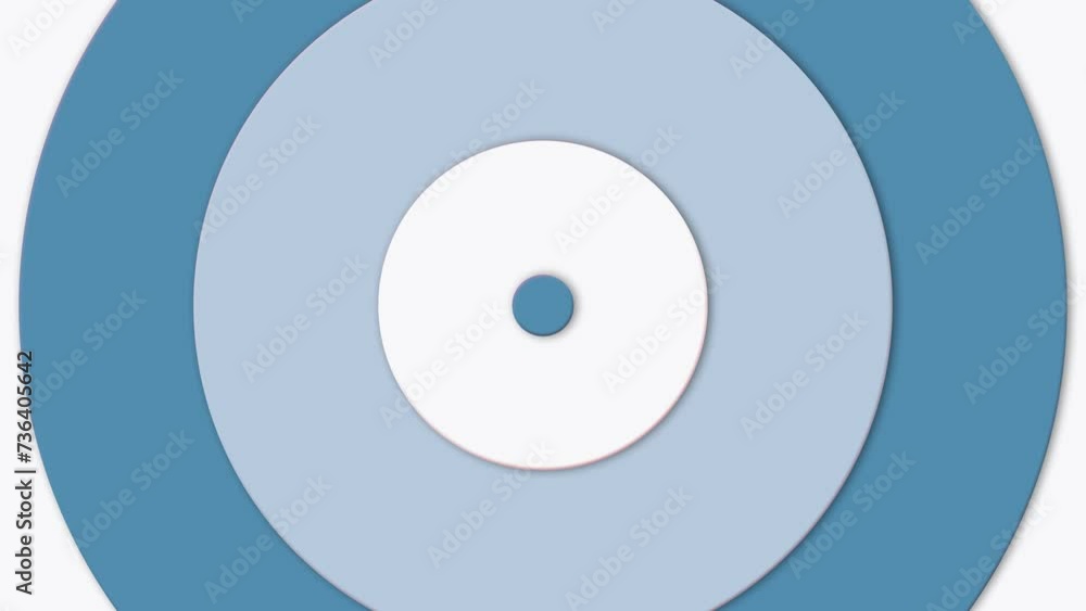 Circles With Displacement Effect And Circular Motion Background Circles With Displacement Effect And Circular Motion Background