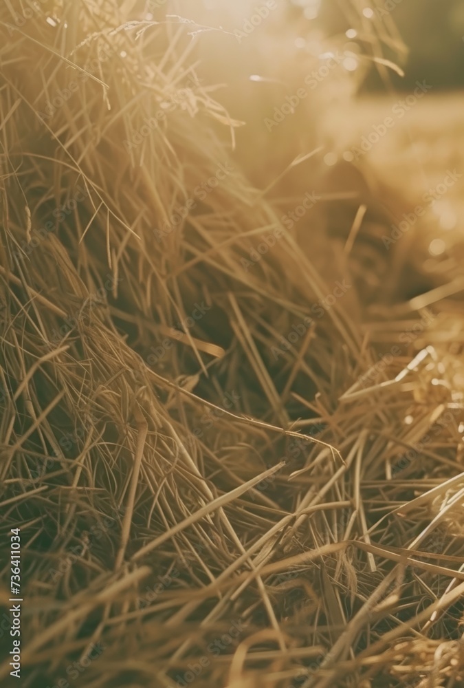 dried hay at close range grass dried hay at close range grass