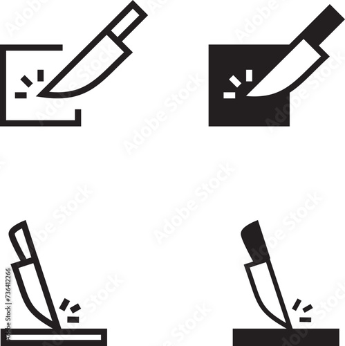 Scratch resistant icon , Vector illustration