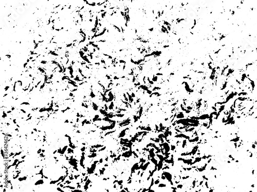 Wallpaper Mural Rustic grunge vector texture with grain and stains. Abstract noise background. Weathered surface. Dirty and damaged. Detailed rough backdrop. Vector graphic illustration with transparent white. EPS10. Torontodigital.ca