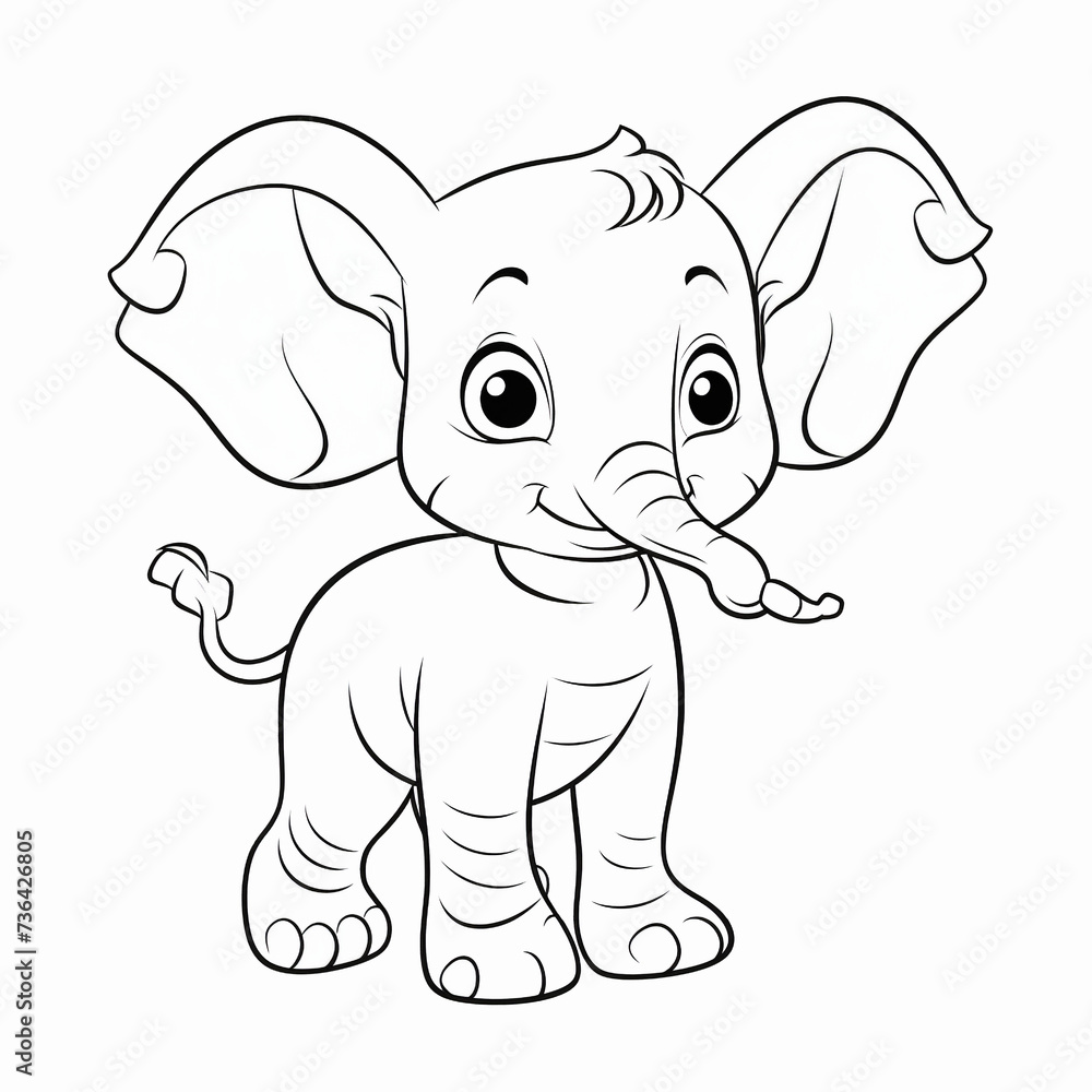 Fototapeta premium 코끼리