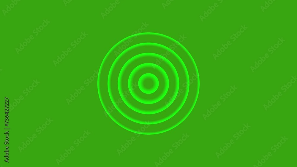 Abstract Radio wave signal animated green background video. Abstract Radio wave signal animated green background video.